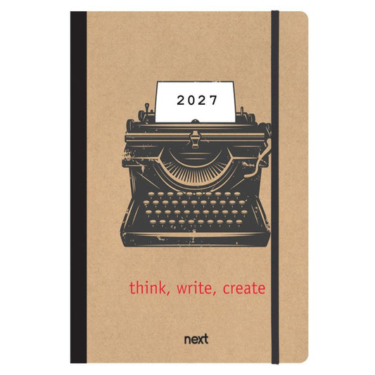 Diary Flexi Daily 12x17 2027 Trends Typing NEXT