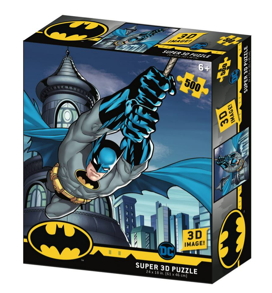 Puzzle Prime 3D 61x46cm x500pcs Batman DESYLLAS