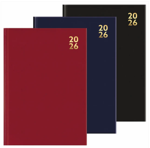 Diary A4 day per page Hard Cover DESIGN