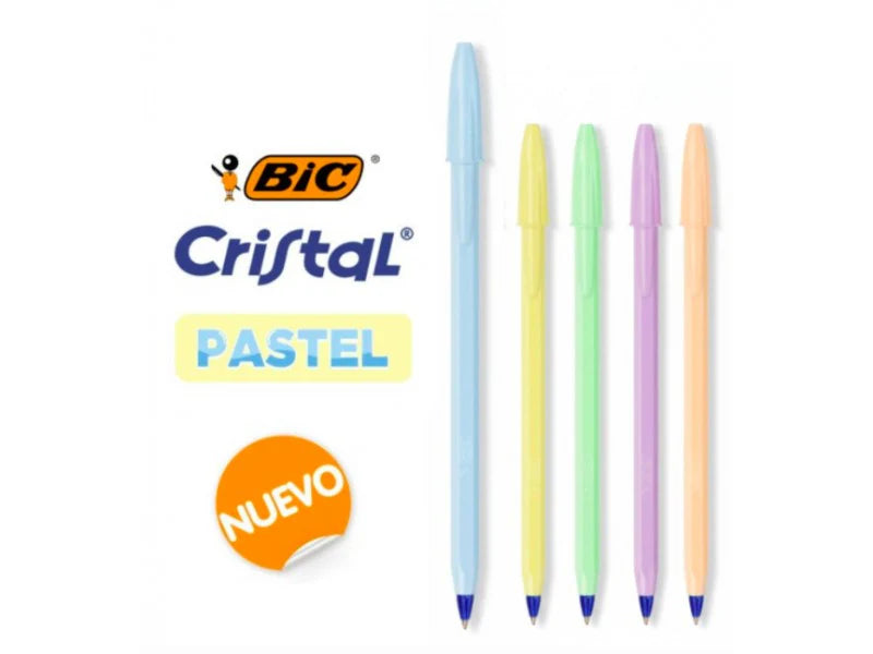 Pen Pastel Blue Ink BIC
