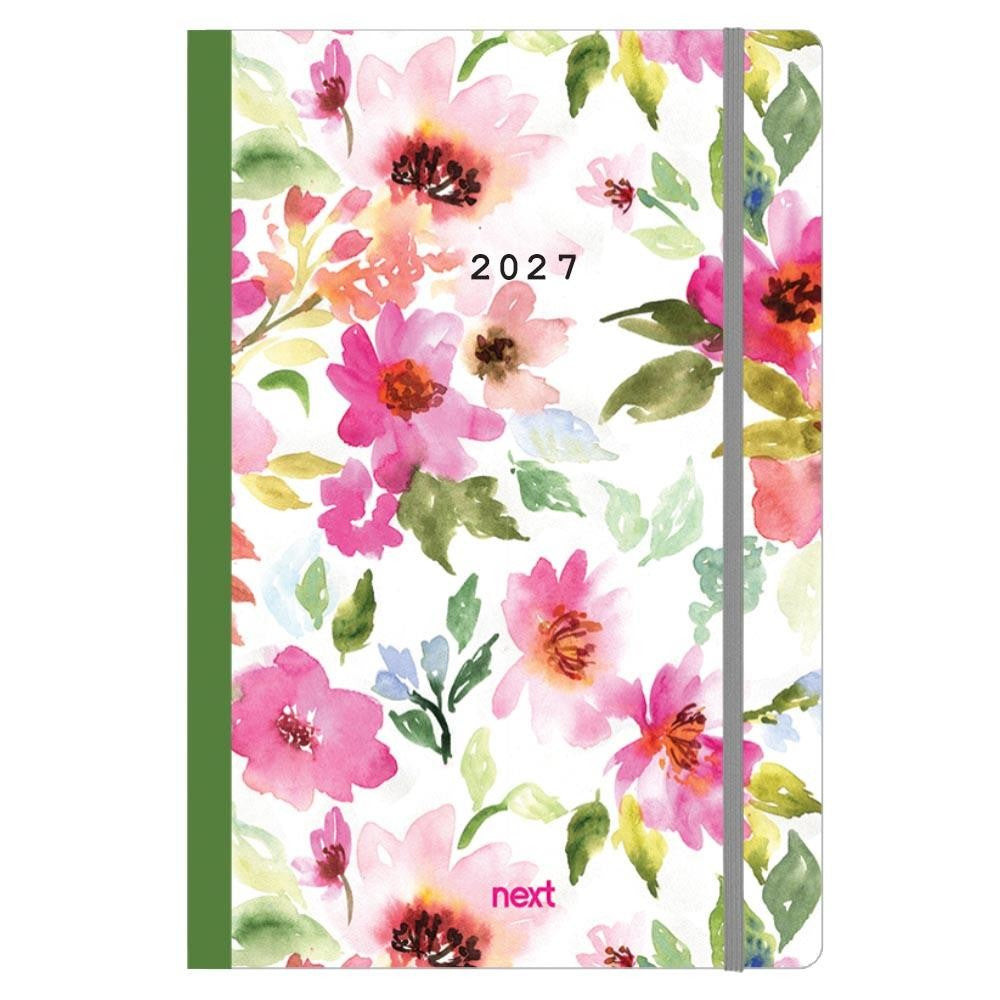 Diary Flexi Daily 12x17 2027 Trends Flowers NEXT