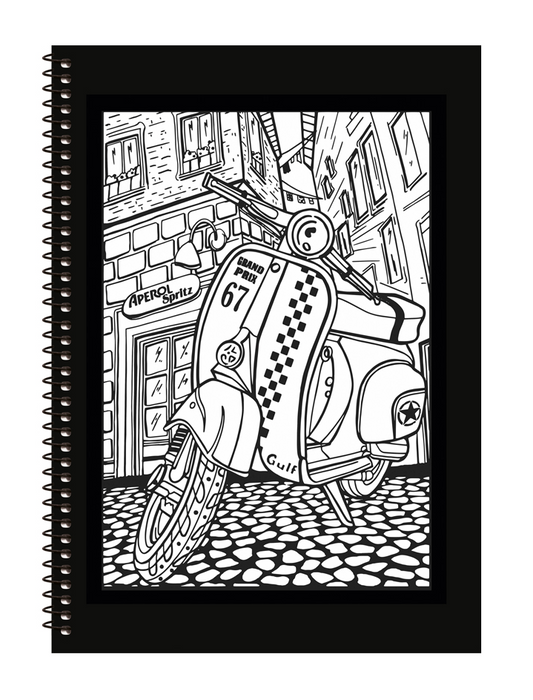 Tetradio Spiral Velvet A4 2Subj. TYPOTRUST