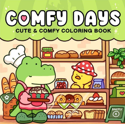 Drawing Booklet Comfy Days COLORME