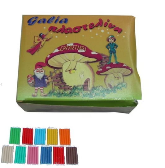 Plastesine 11 colours (50gr each colour) GALIA