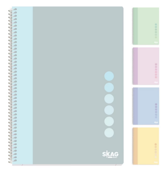 Notebook A4 2subj. (Random Colour) SKAG