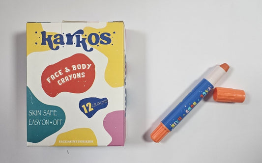 Face and Body Crayons x12 KARKOS