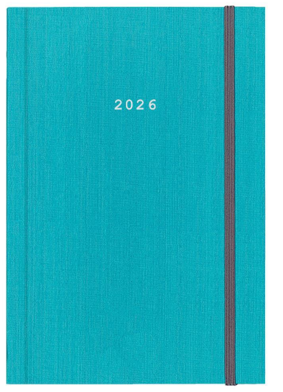 Diary Daily Fabric 12x17 2026 Hard Cover NEXT