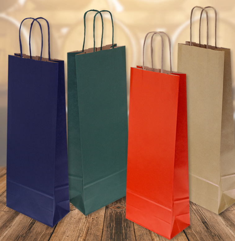 Gift Bag Bottle 40cm (Random Colour) FLORIO