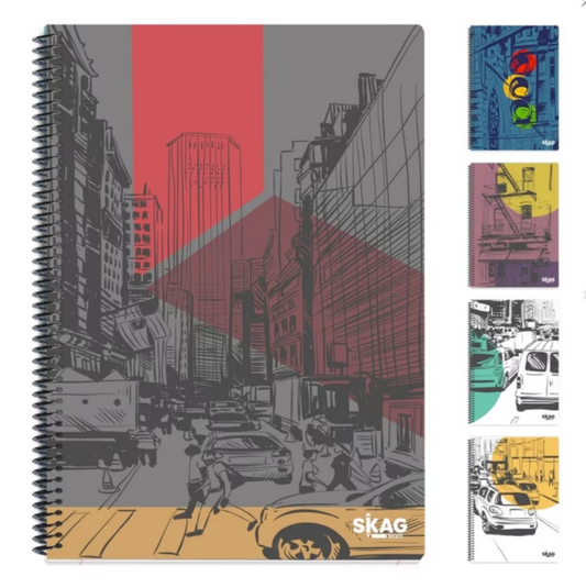 Notebook 17x25cm 3subj. 90sh. (Random Theme) SKAG