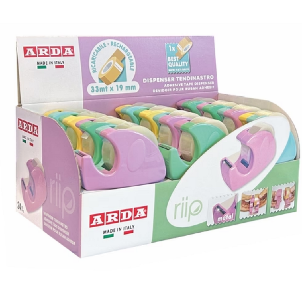 Clear Tape with Base Pastel (Random Color) ARDA