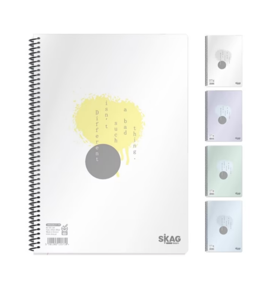 Notebook 17x25cm 2subj. 60sh. (Random Theme) SKAG