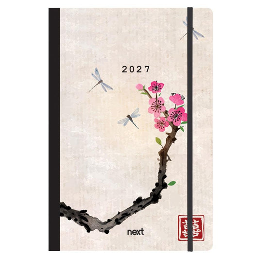 Diary Flexi Daily 12x17 2027 Trends Japan art NEXT