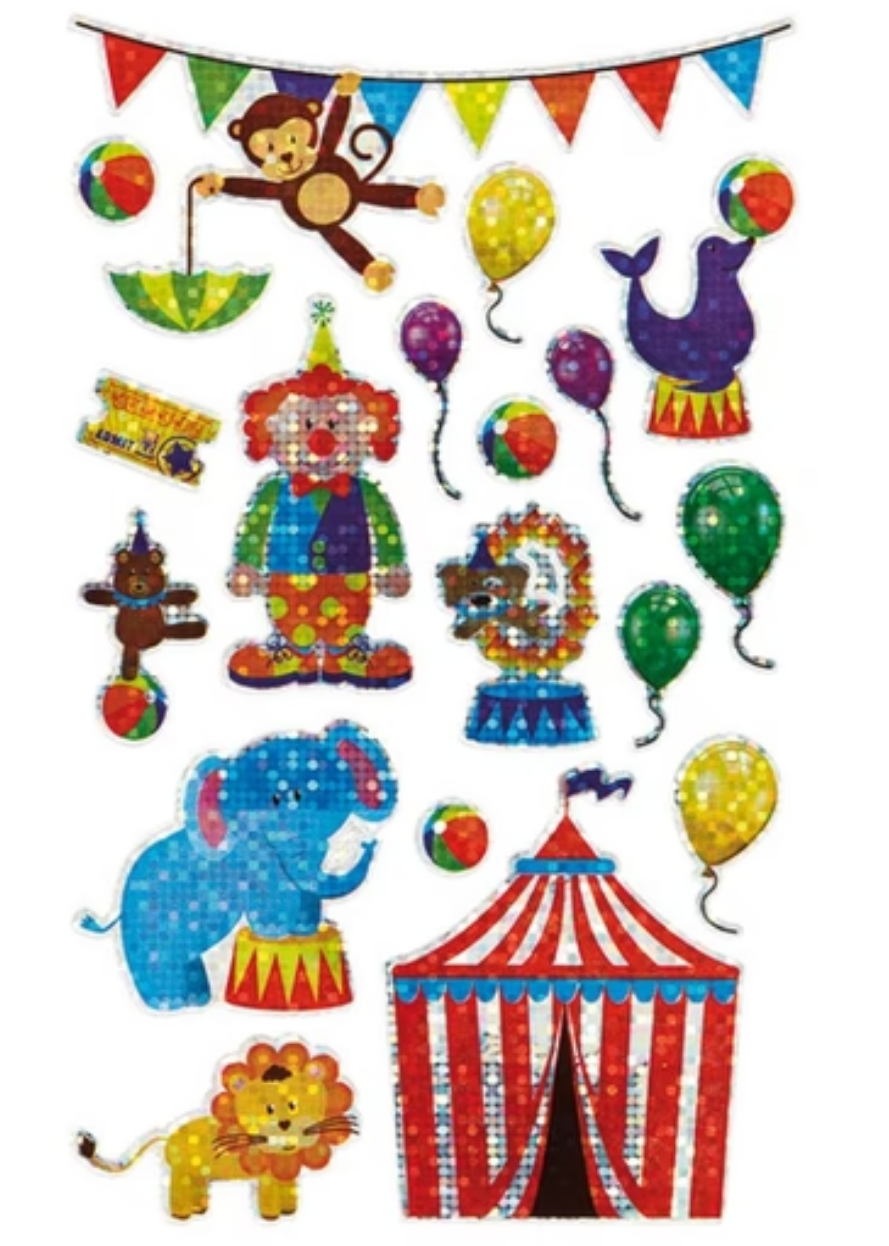 Stickers 1sh. Metalic Circus BSB