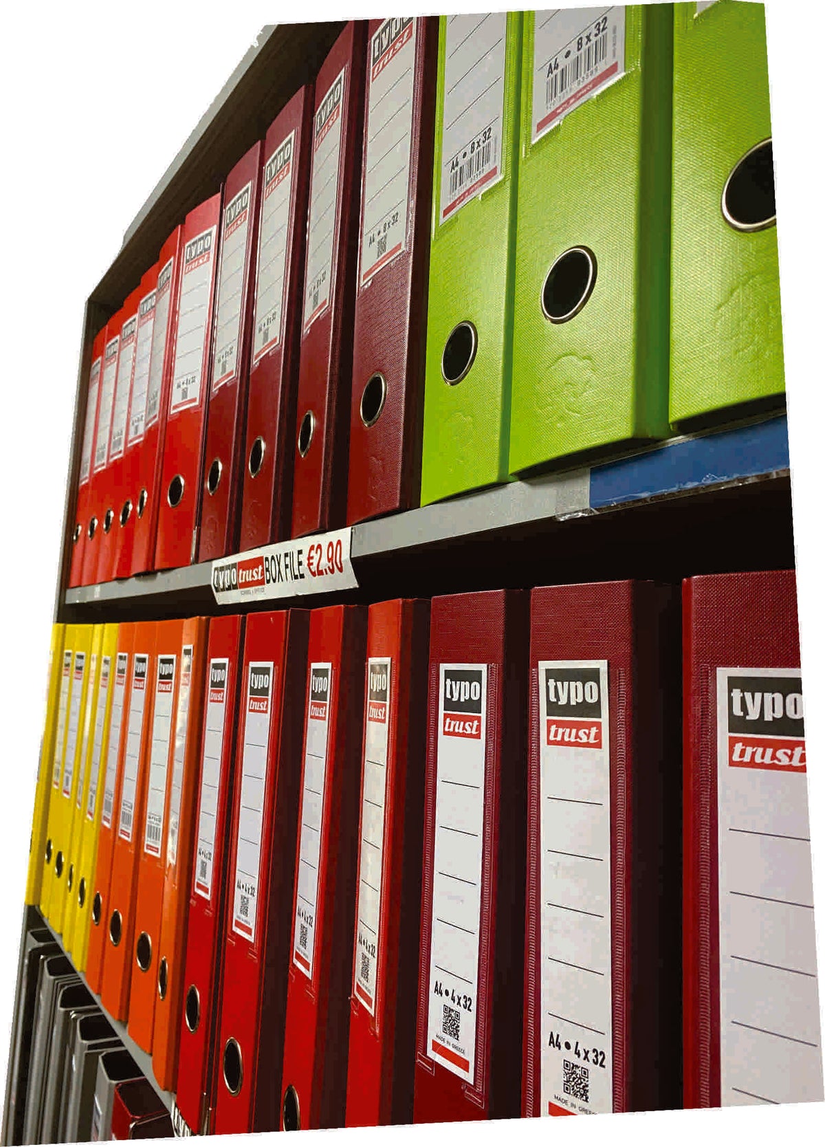 Box File Typotrust (Thickness - 4mm) ΣΤΕΝΟ (Προιόν σε προσφορά)