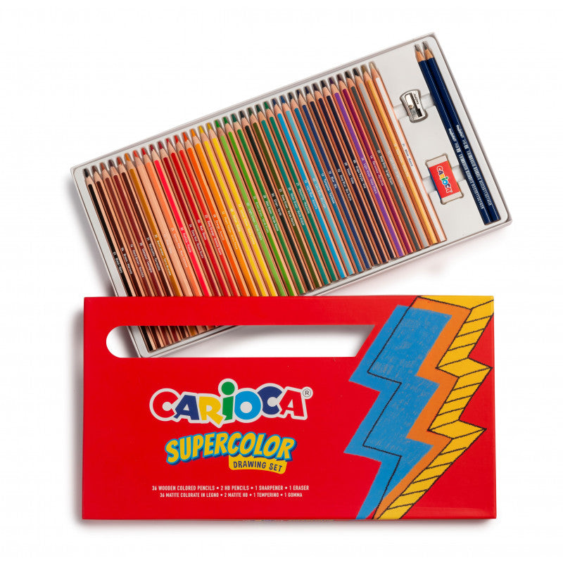 Supercolor Drawig Set x40 CARIOCA
