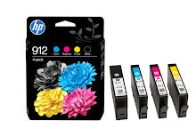 Ink Cartridges Colour 912 XL HP
