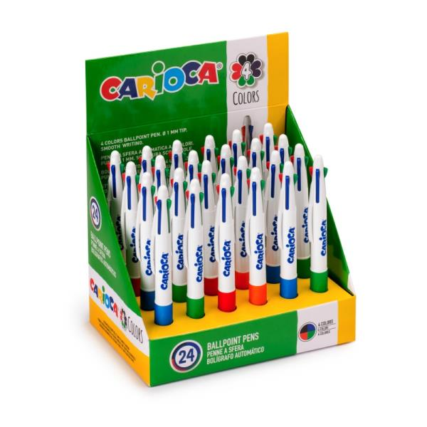 Pen 4-Colours CARIOCA