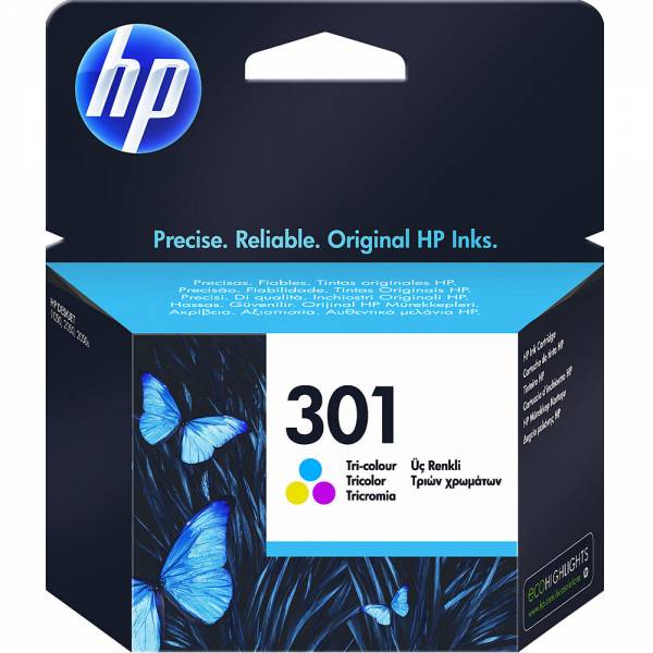 Ink Cartridge HP 301 COLOUR