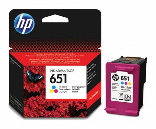 Ink Cartridge HP 651 Colour