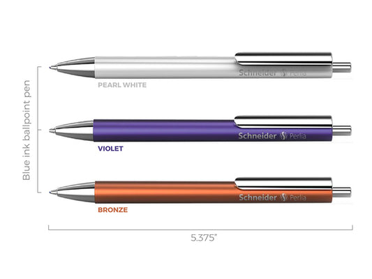 Ballpoint Pen Perlia White SCHNEIDER