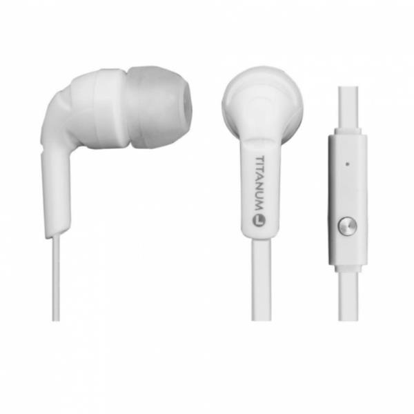 Headphones Stereo w/mic TITANUM